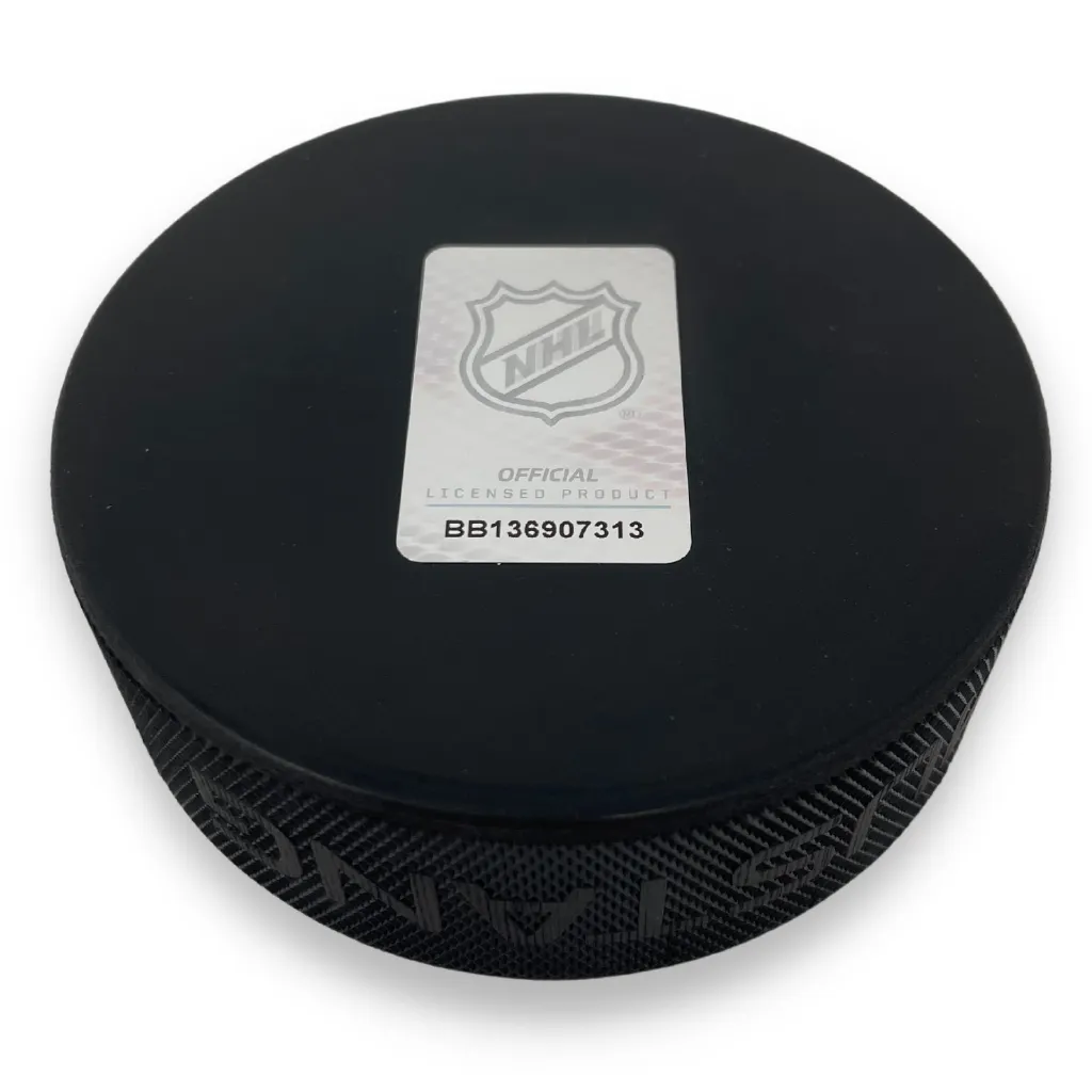 Columbus Blue Jackets Puck - Hockey Fights Cancer