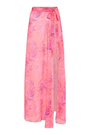 CORAL WATERCOLOUR SARONG