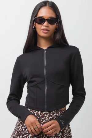 Corset Tracktop Black