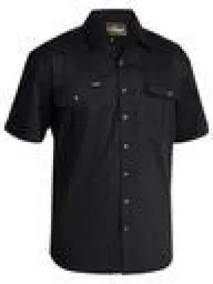 COTTON DRILL SHIRT - Short Sleeve | Look Good | Hard Wearing