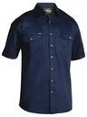 COTTON DRILL SHIRT - Short Sleeve | Look Good | Hard Wearing