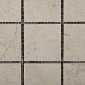 Crema Marfil Marble 2 X 2 Polished Mosaic Tile - Box of 5 sq. ft.