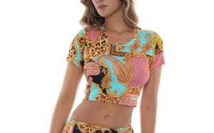Crop-Chain Skirt