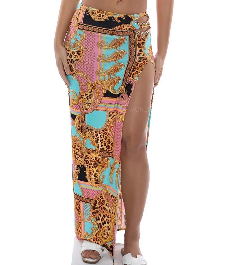 Crop-Chain Skirt