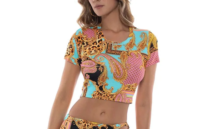 Crop-Chain Skirt