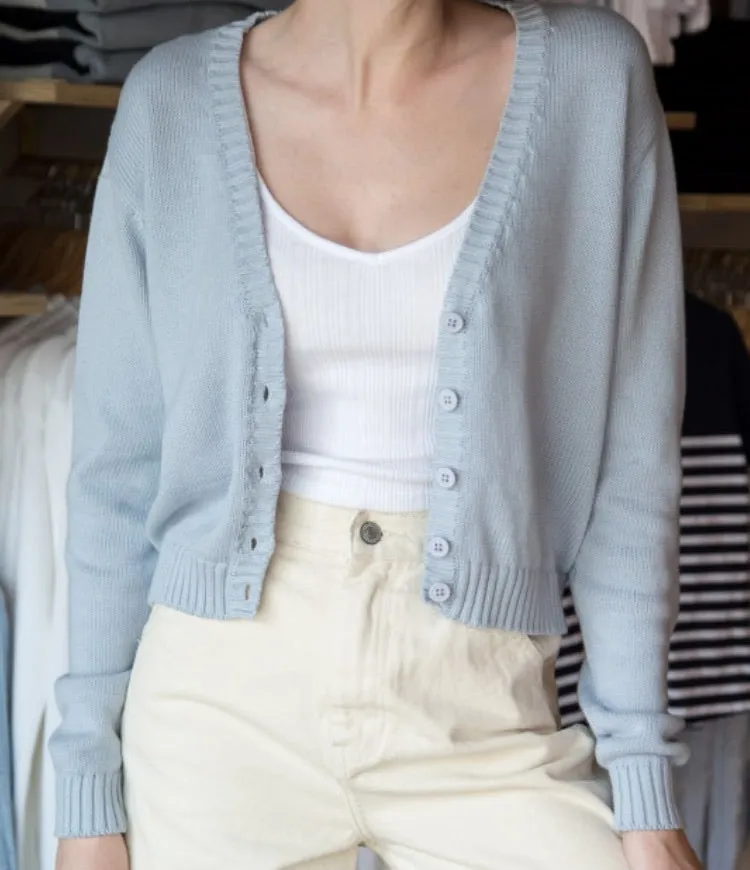 Cropped Cardigan