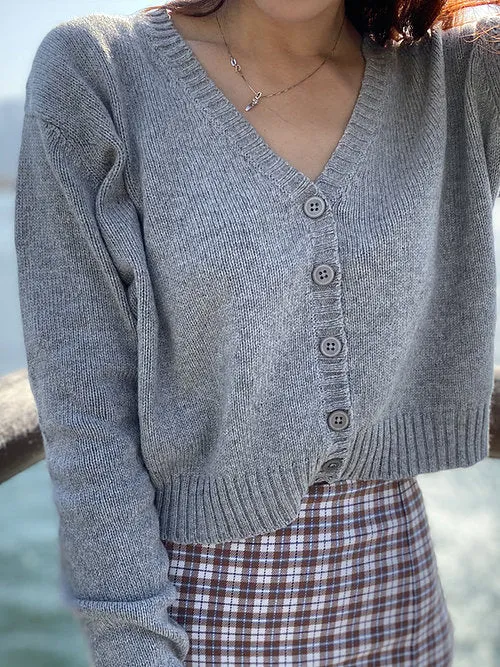 Cropped Cardigan