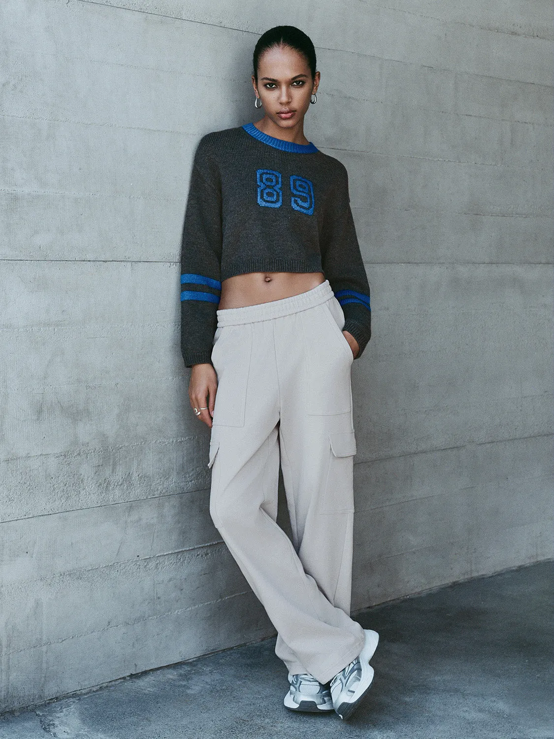 Cropped Knitted T-Shirts