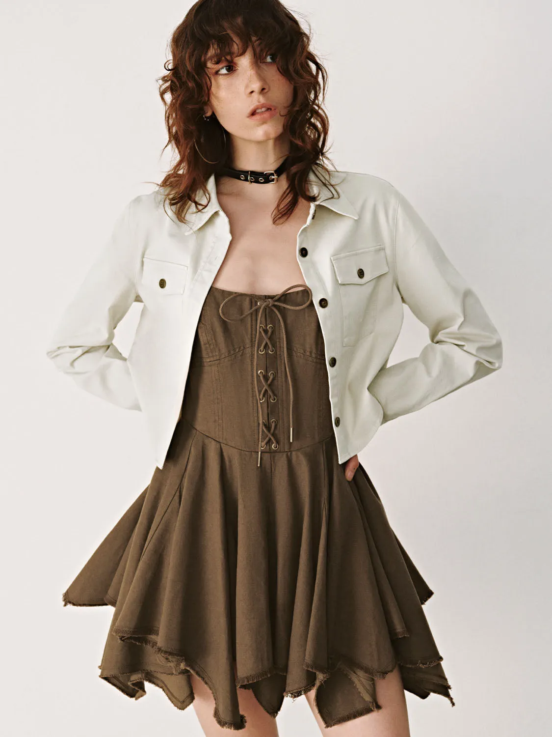 Cropped Long Sleeve Shirts