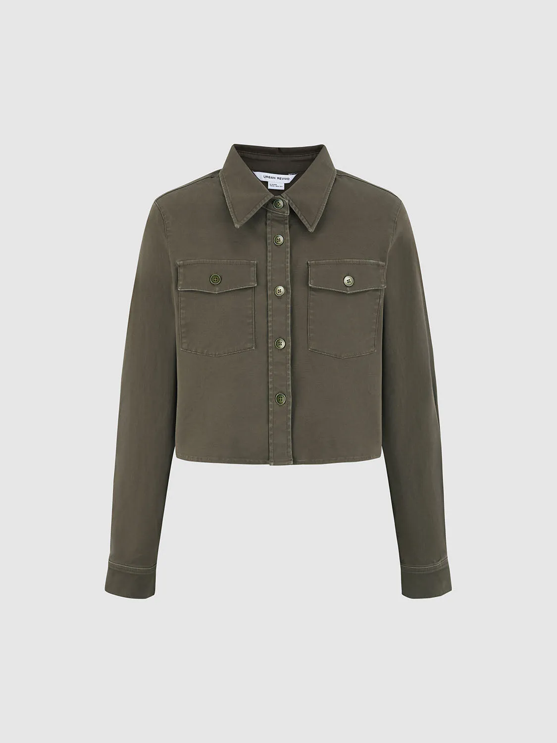 Cropped Long Sleeve Shirts