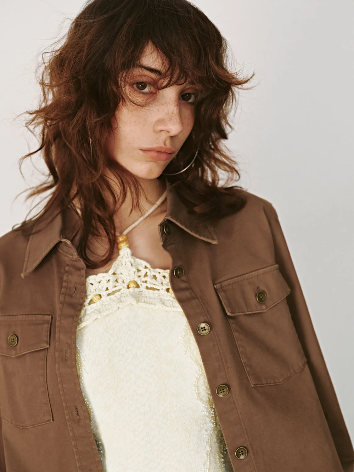 Cropped Long Sleeve Shirts