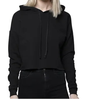 CROPPED ORGANIC HOODIE NIGHT