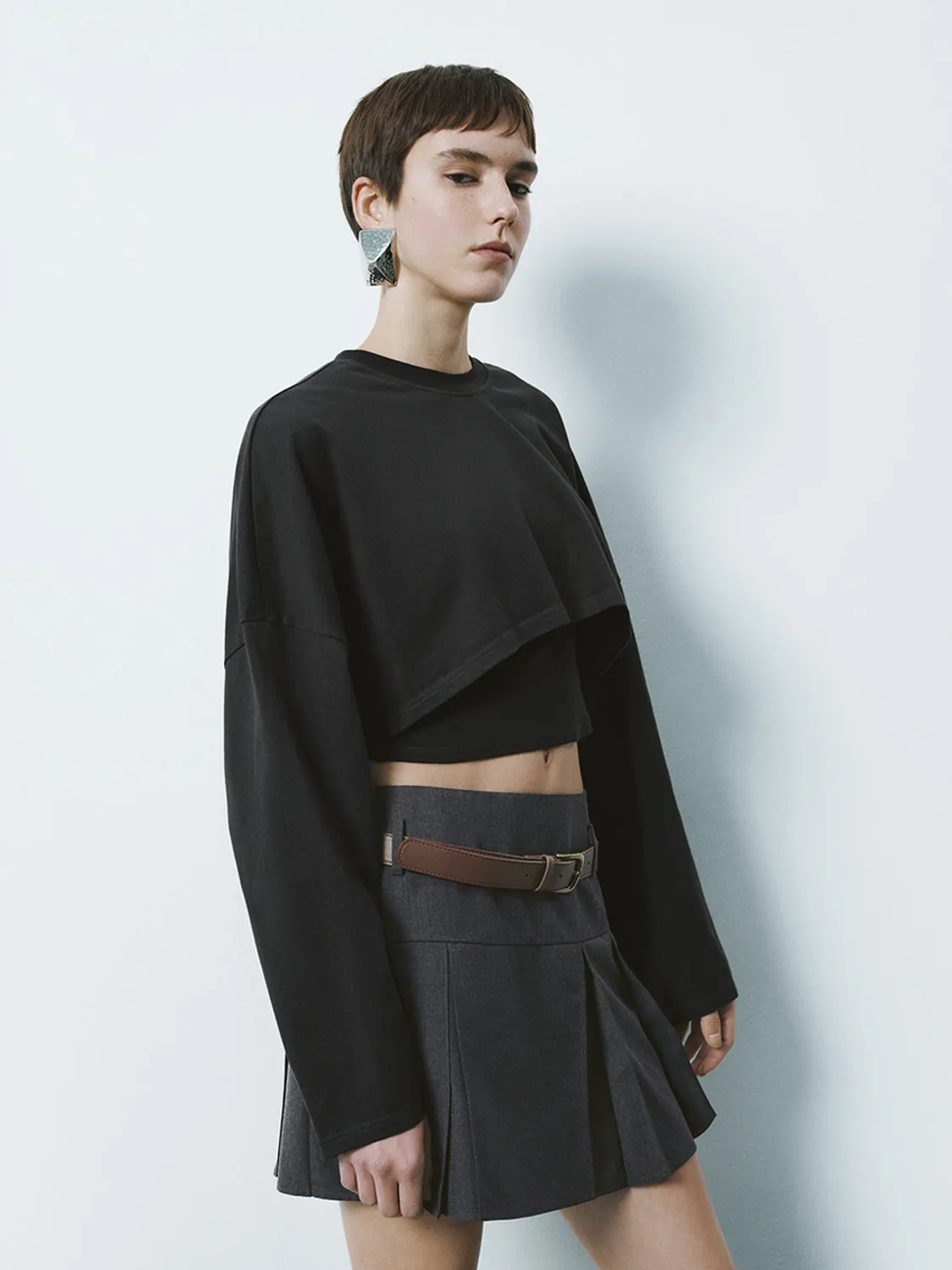Cropped Oversized T-Shirts