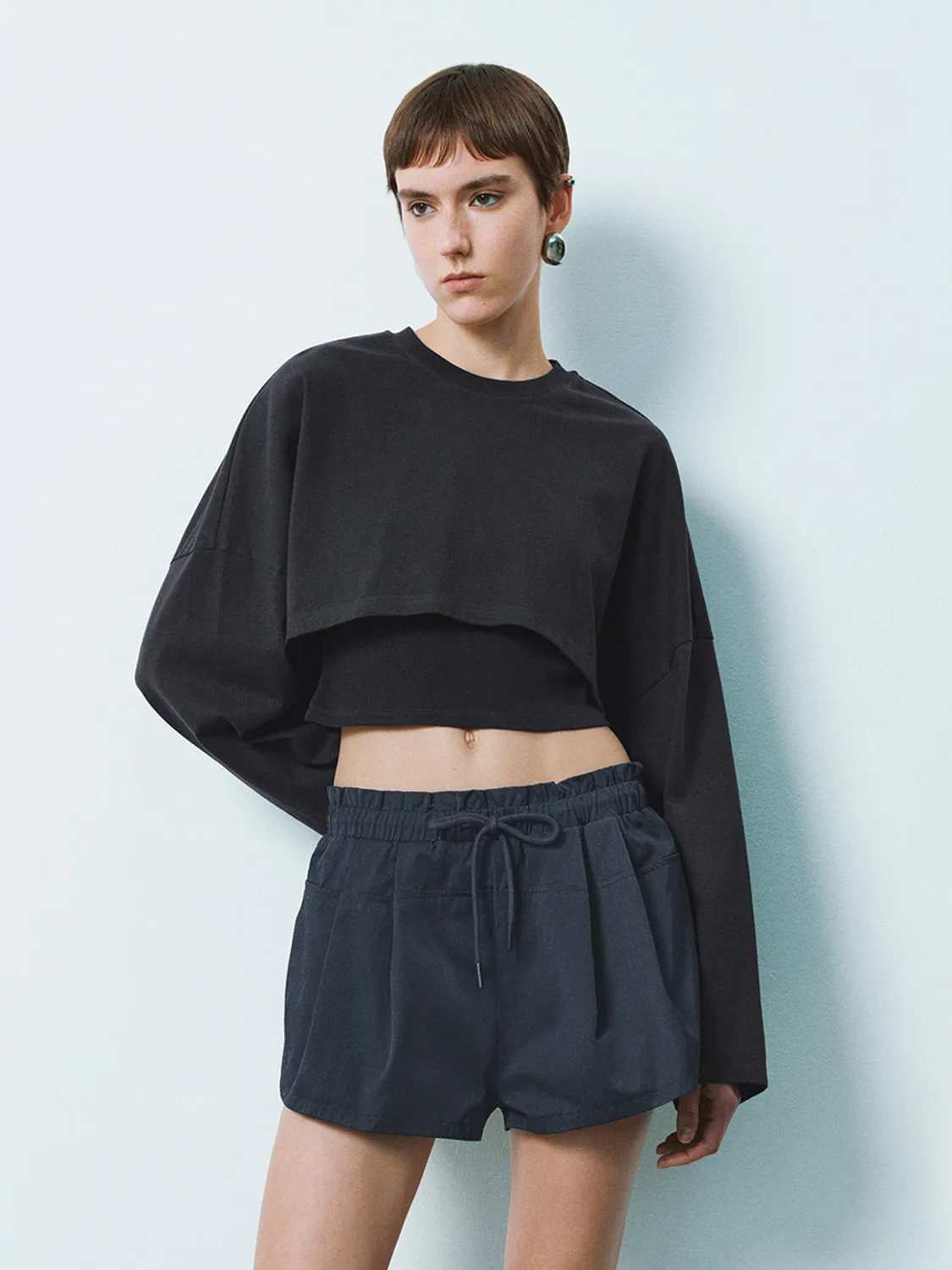 Cropped Oversized T-Shirts