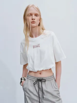 Cropped Printed T-Shirts