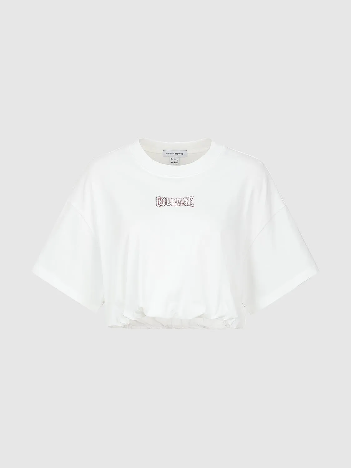 Cropped Printed T-Shirts