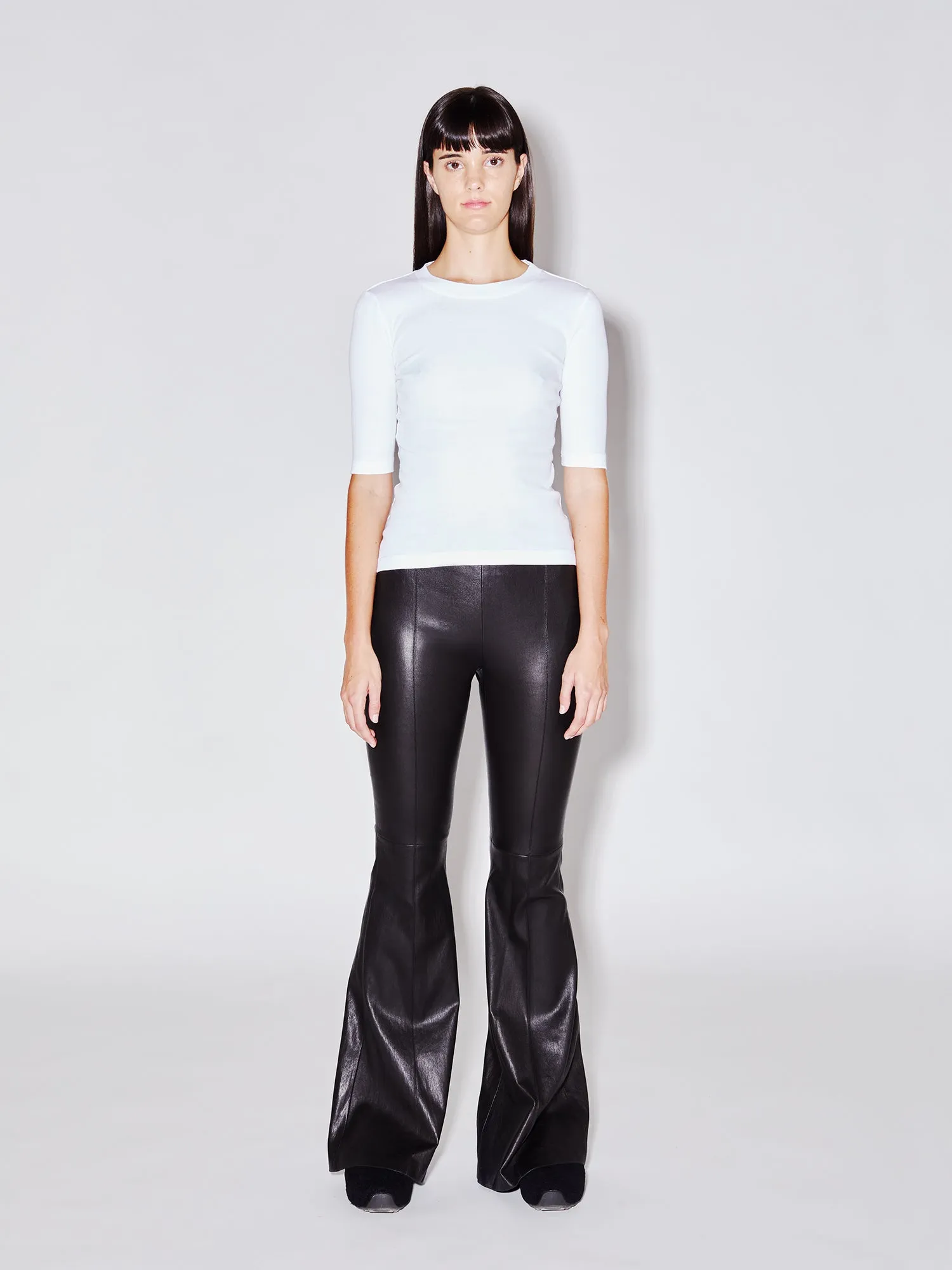 Cropped Sleeve T-Shirt