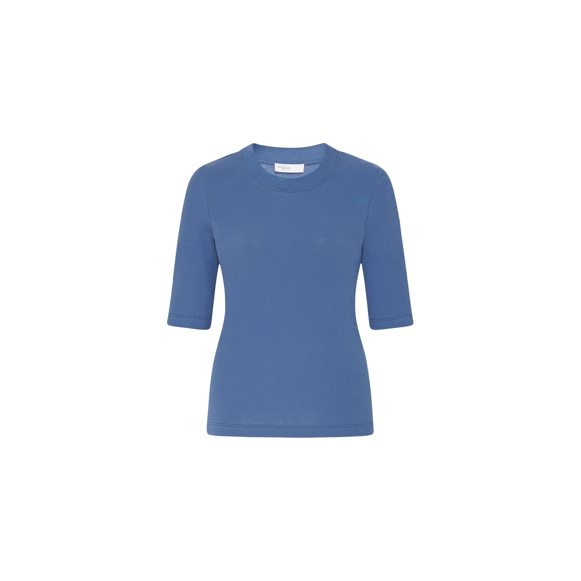CROPPED SLEEVE T-SHIRT