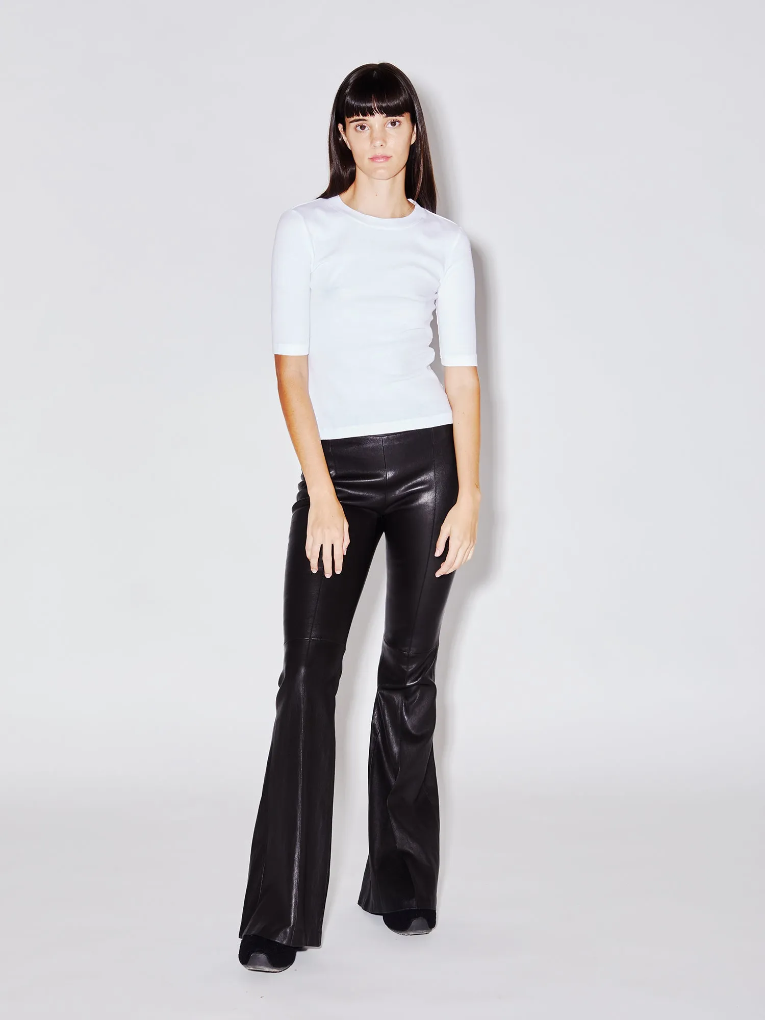 Cropped Sleeve T-Shirt