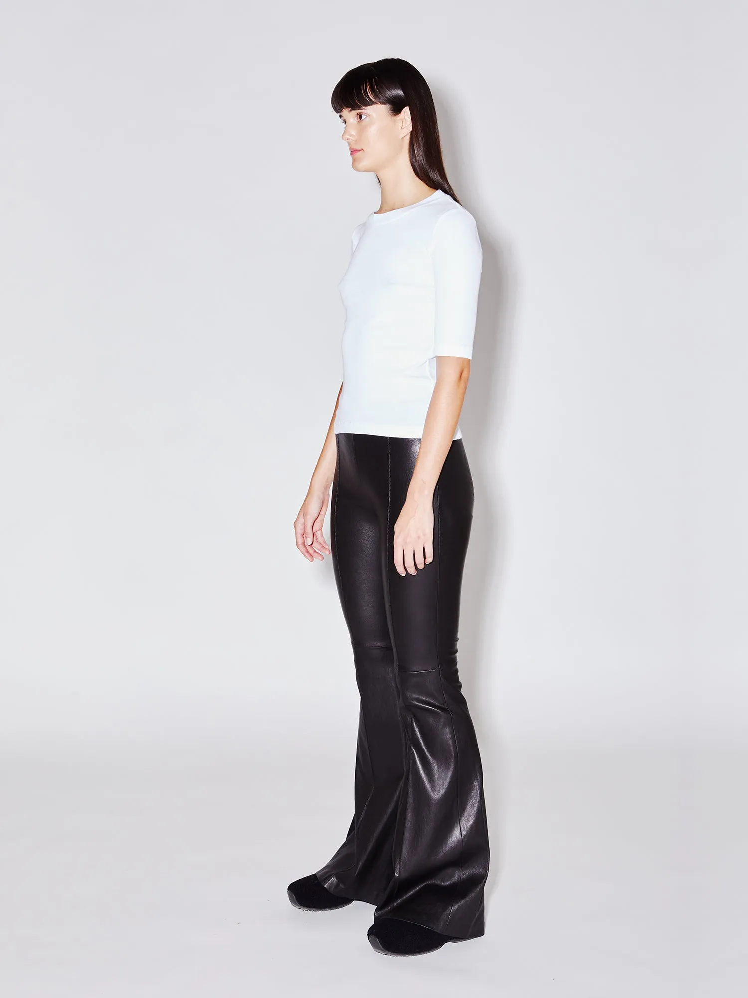 Cropped Sleeve T-Shirt