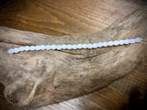 Czech Glass Fire Polished Bead Strand - Faceted Rounds - 5mm - 5”
