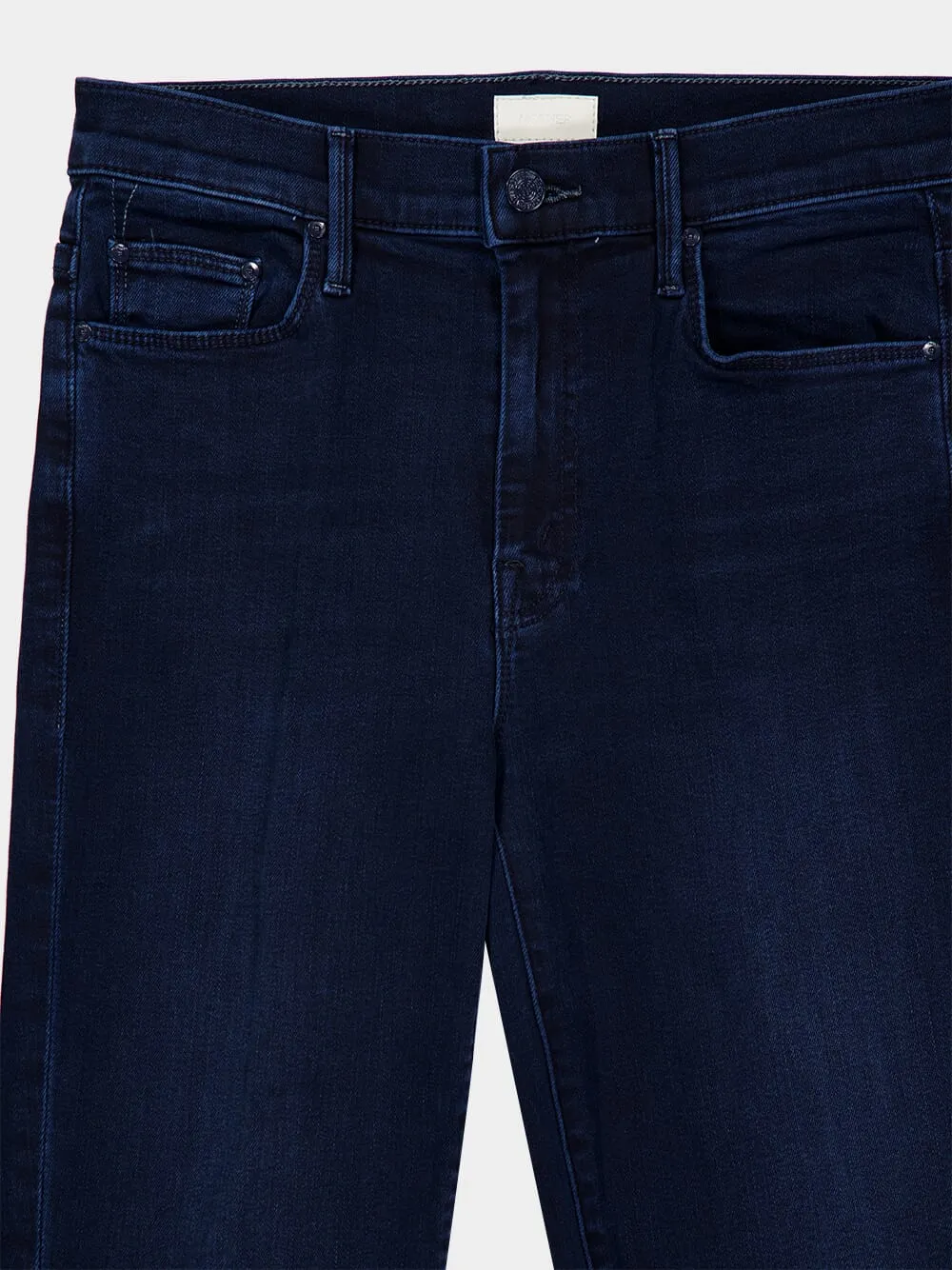 Dark Blue The Weekender Fray Jeans