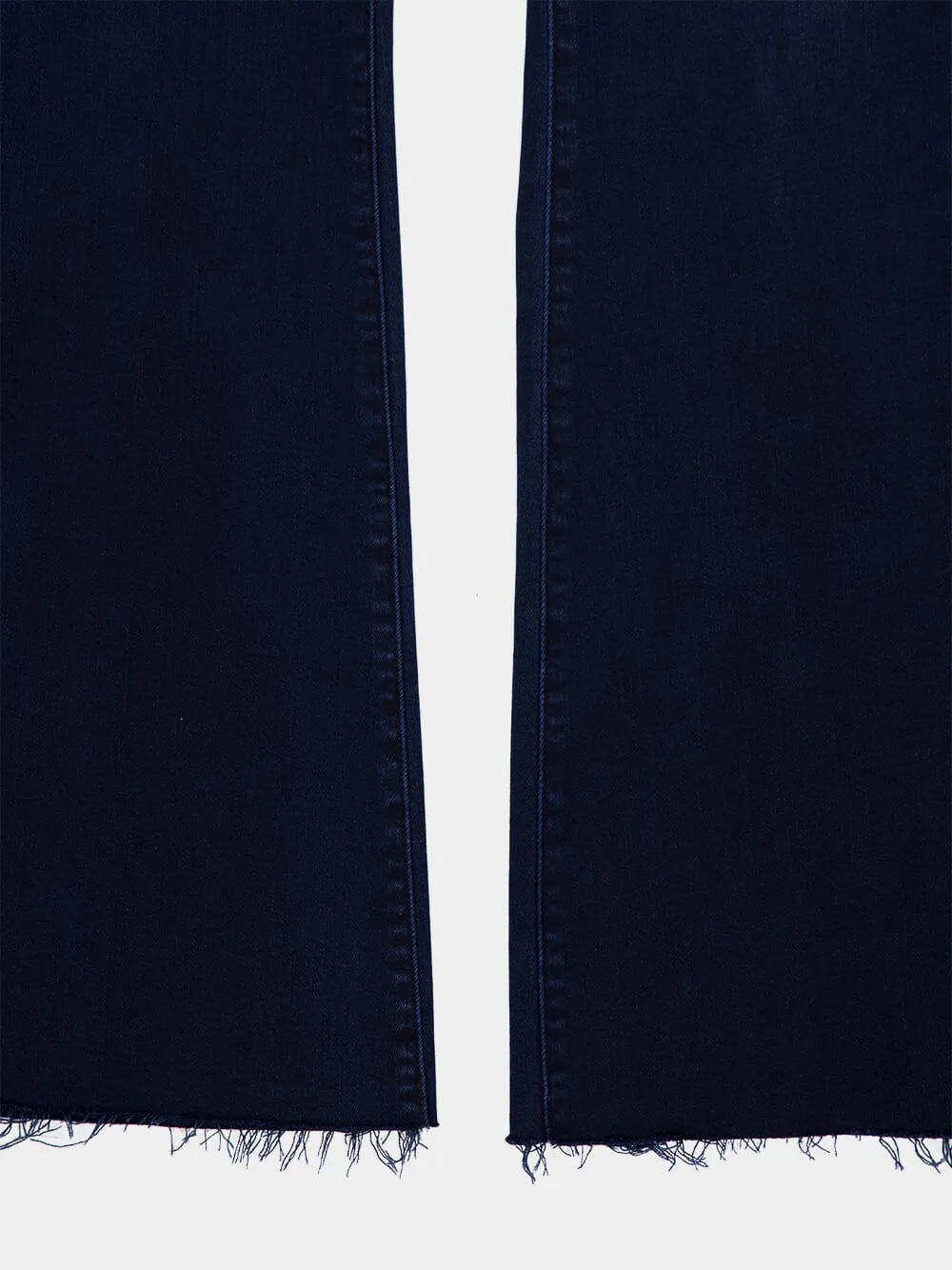 Dark Blue The Weekender Fray Jeans