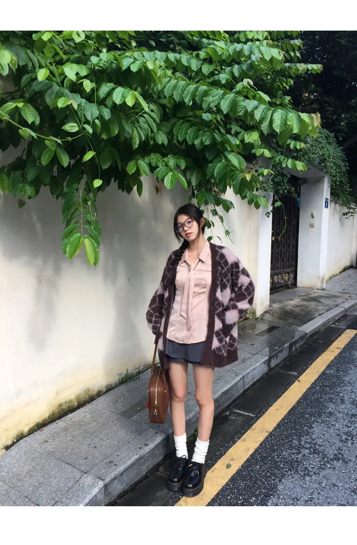 dark gray culotte skirt