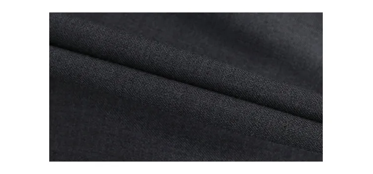 dark gray culotte skirt