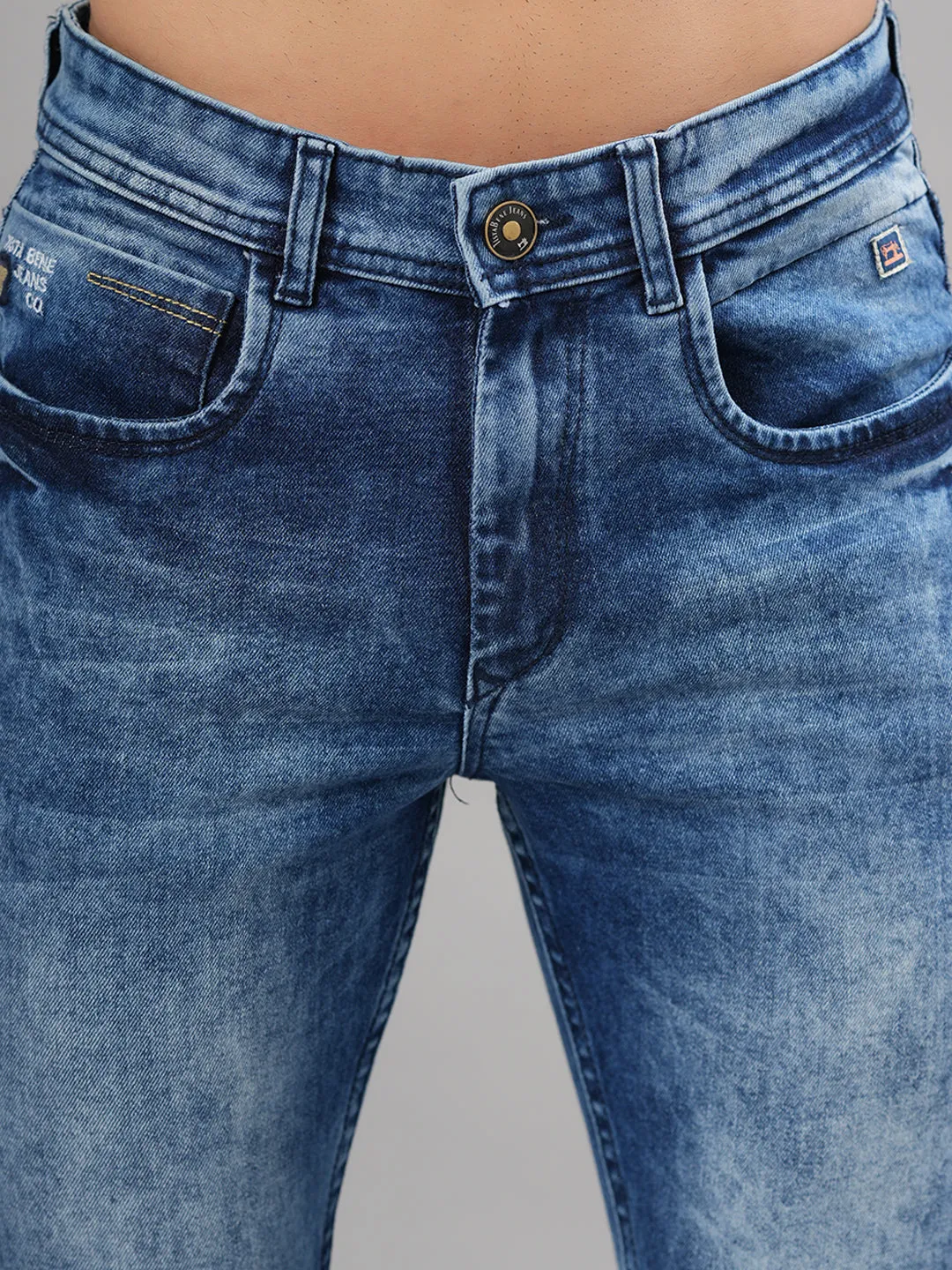 Denim Blue Denim Men's Jeans