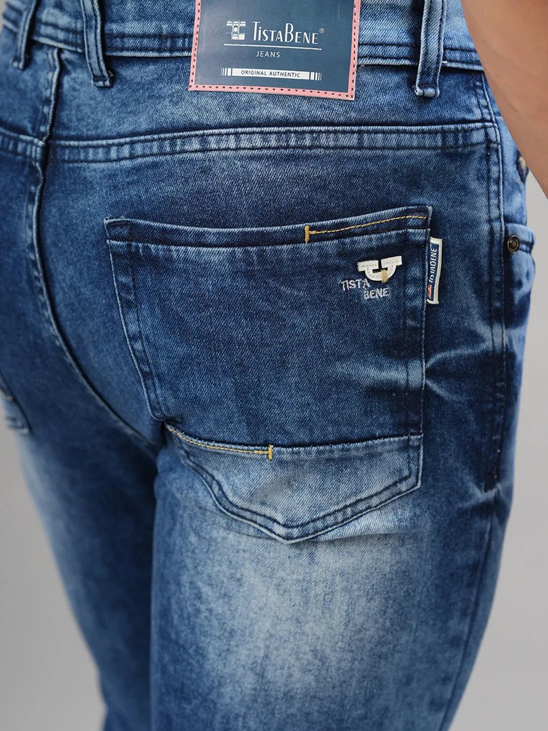 Denim Blue Denim Men's Jeans