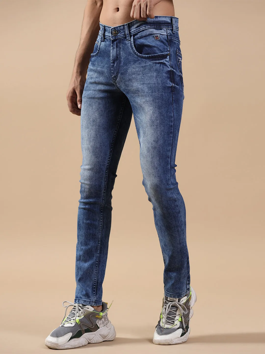 Denim Blue Denim Men's Jeans