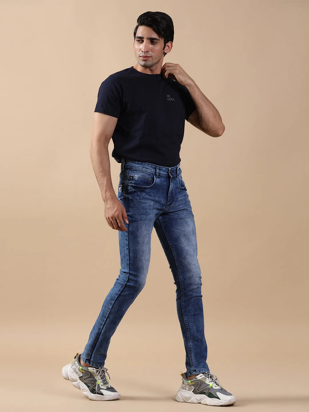 Denim Blue Denim Men's Jeans
