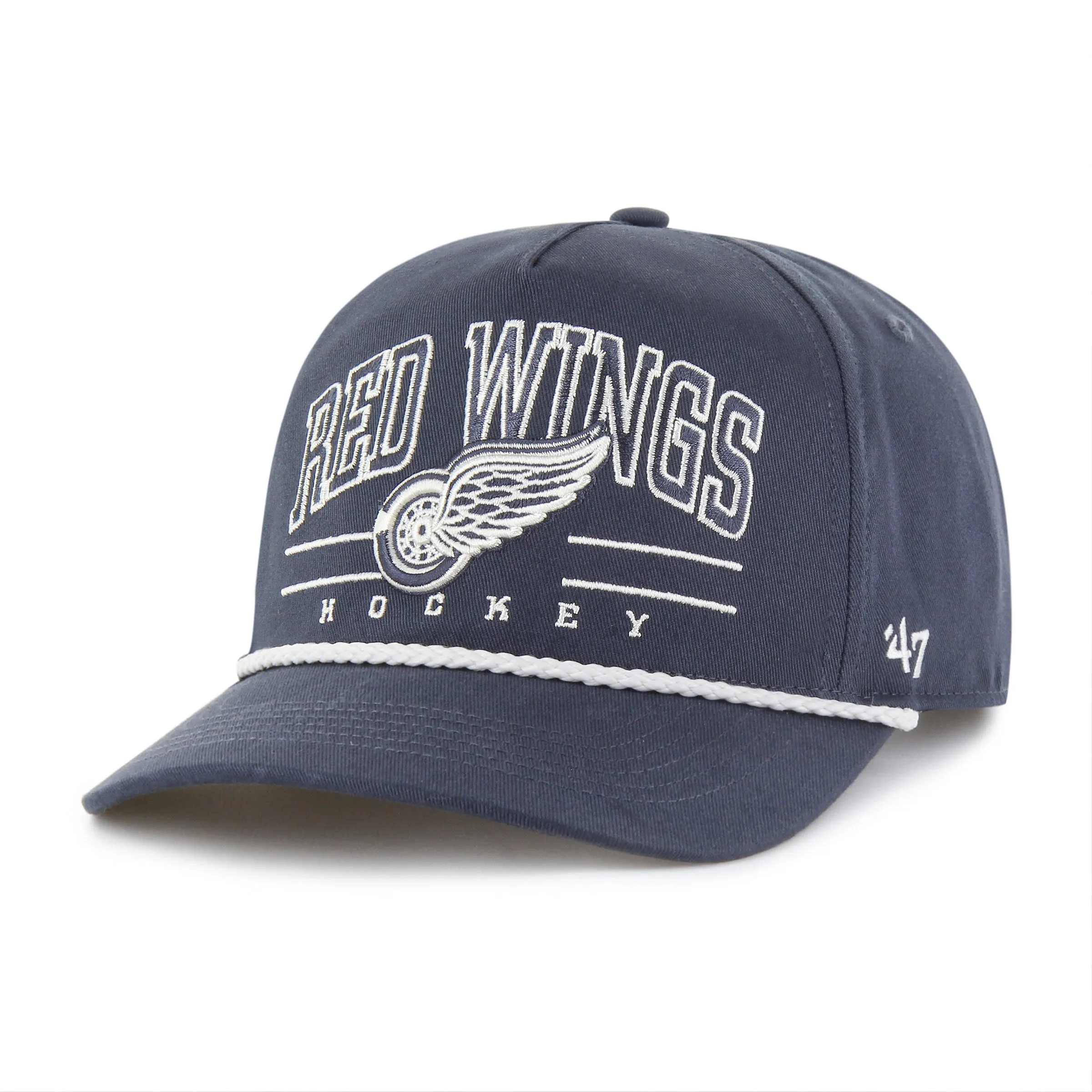 DETROIT RED WINGS ROSCOE ROPE TWO TONE '47 HITCH