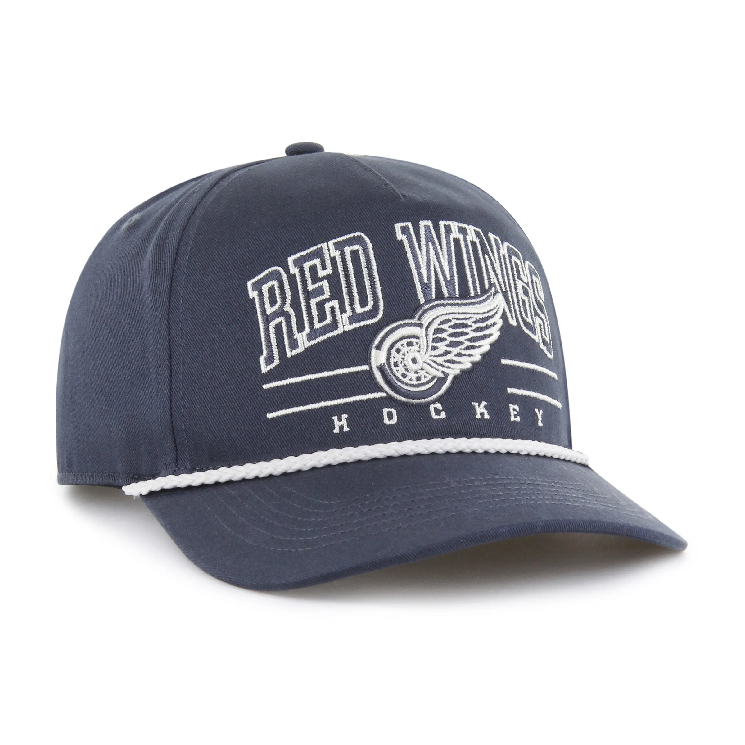DETROIT RED WINGS ROSCOE ROPE TWO TONE '47 HITCH