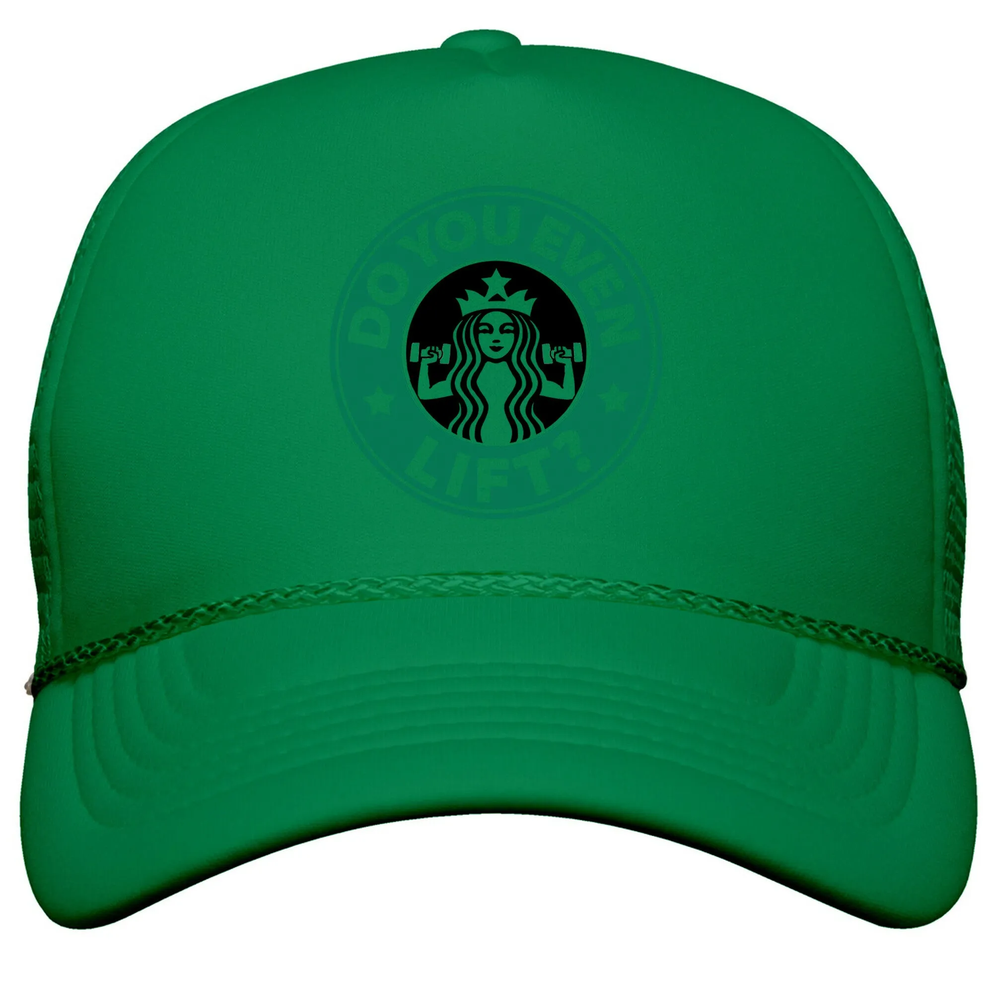 Do You Even Lift Coffee Parody Snapback Trucker Hat