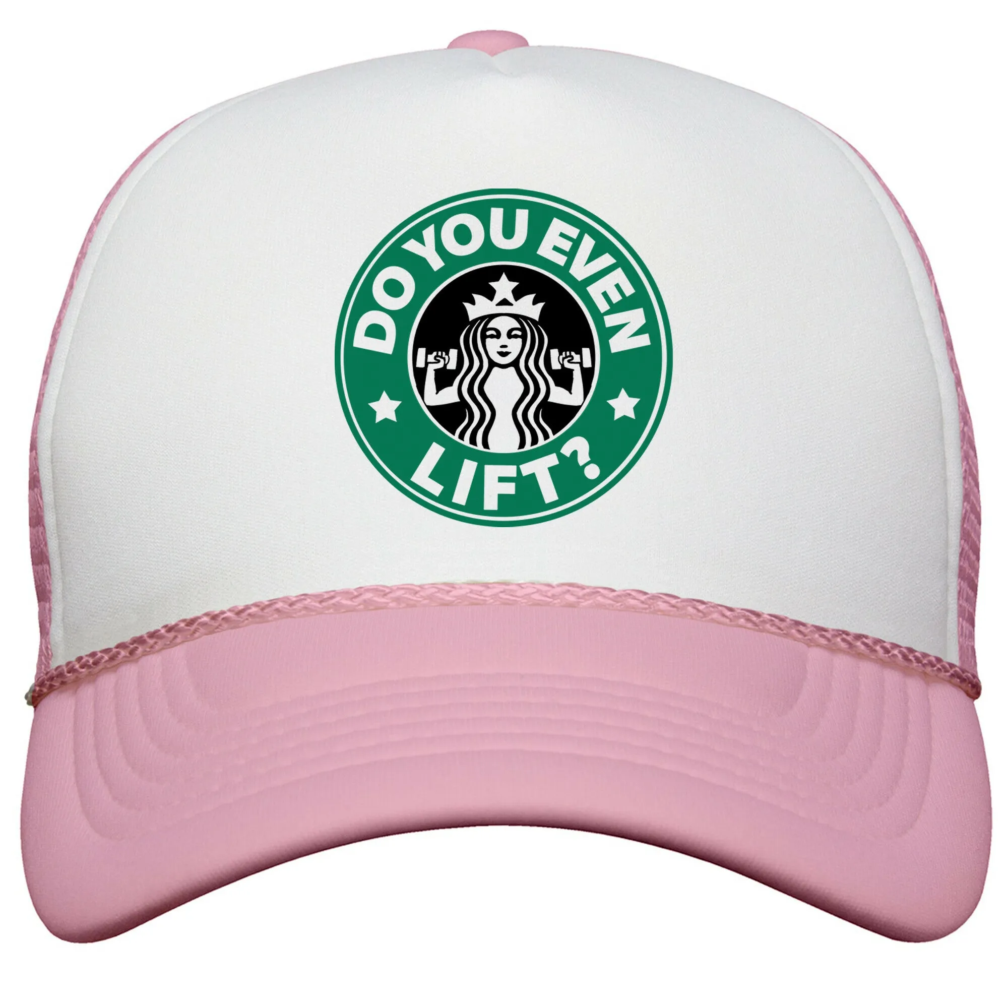 Do You Even Lift Coffee Parody Snapback Trucker Hat