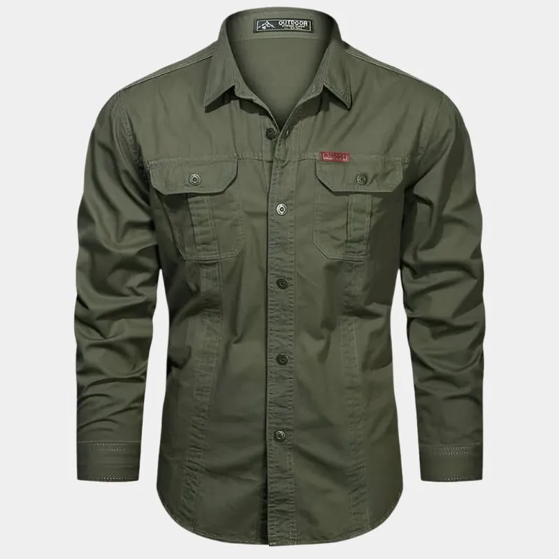 Domoir | Structured Cargo Overshirt