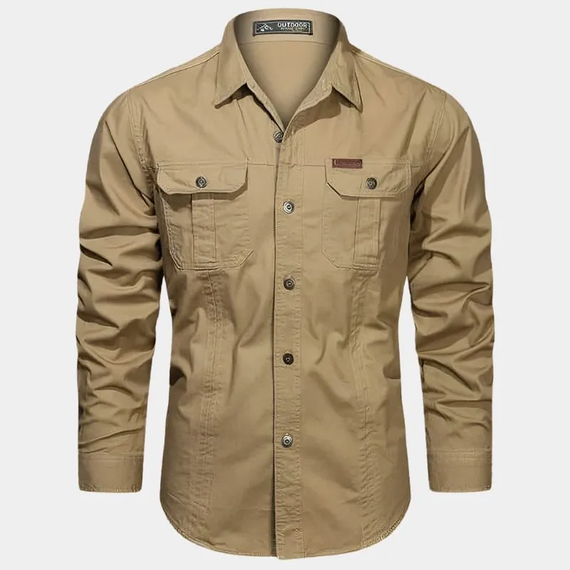 Domoir | Structured Cargo Overshirt