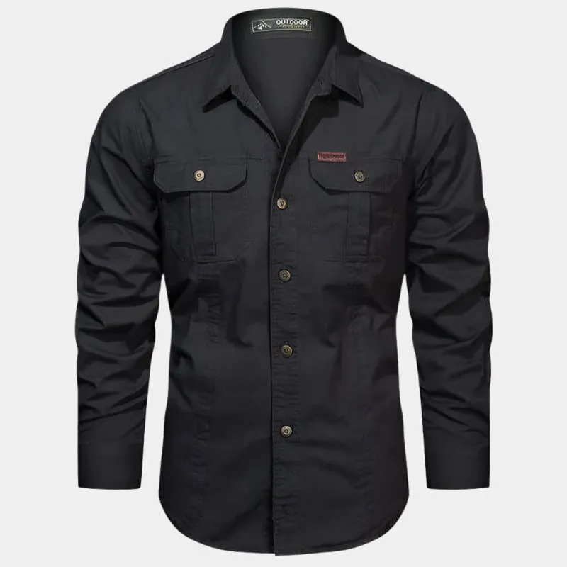 Domoir | Structured Cargo Overshirt