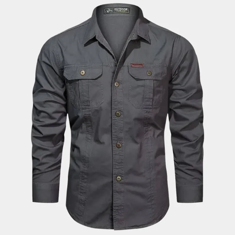 Domoir | Structured Cargo Overshirt