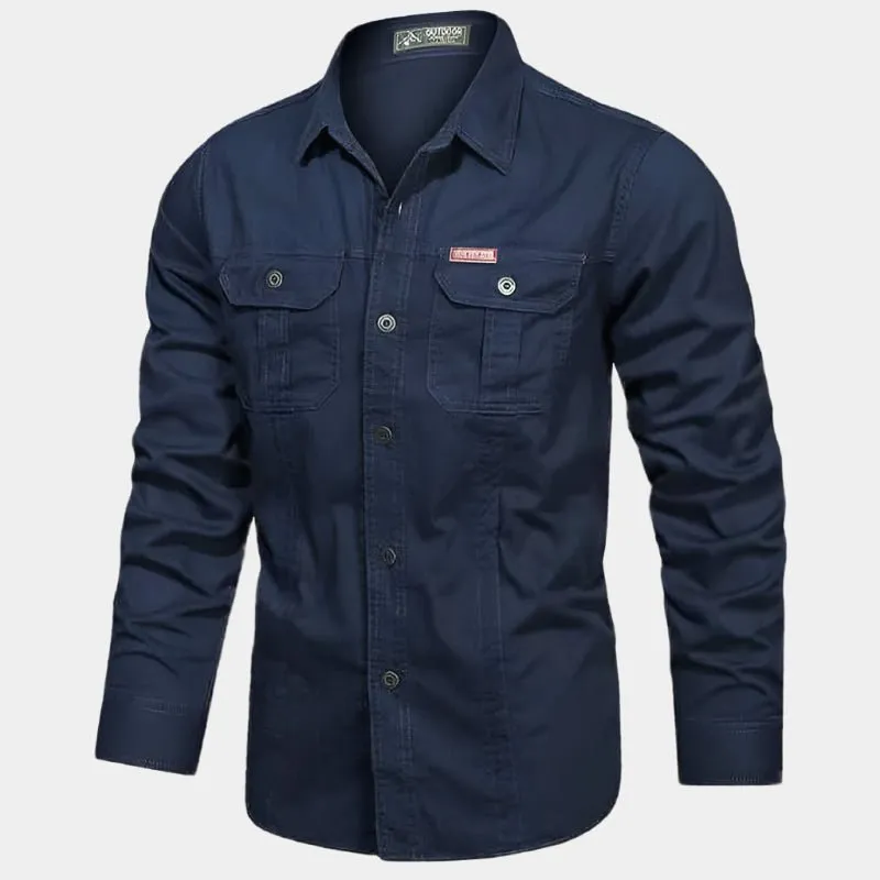 Domoir | Structured Cargo Overshirt