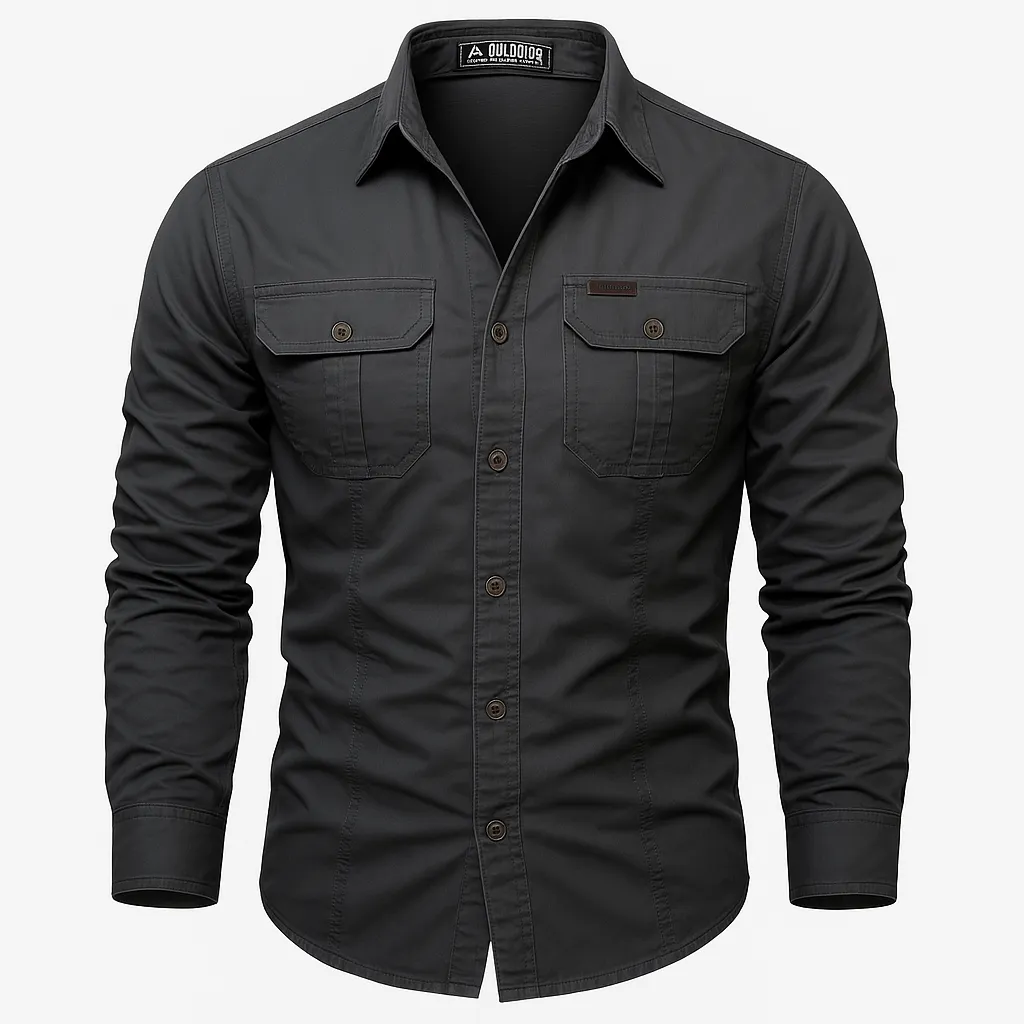 Domoir | Structured Cargo Overshirt