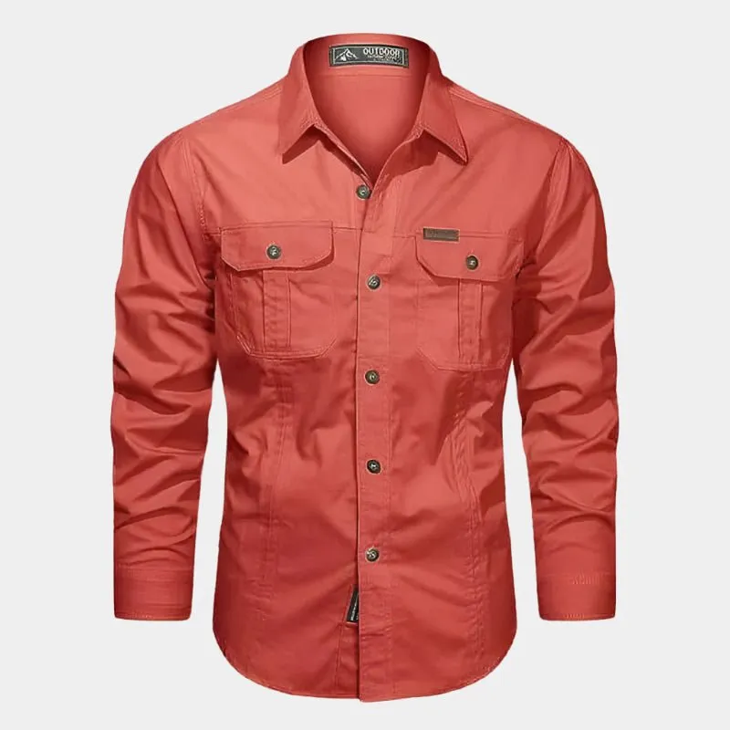 Domoir | Structured Cargo Overshirt