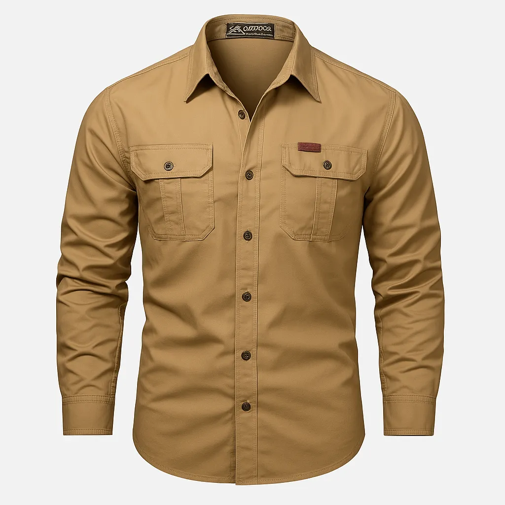 Domoir | Structured Cargo Overshirt