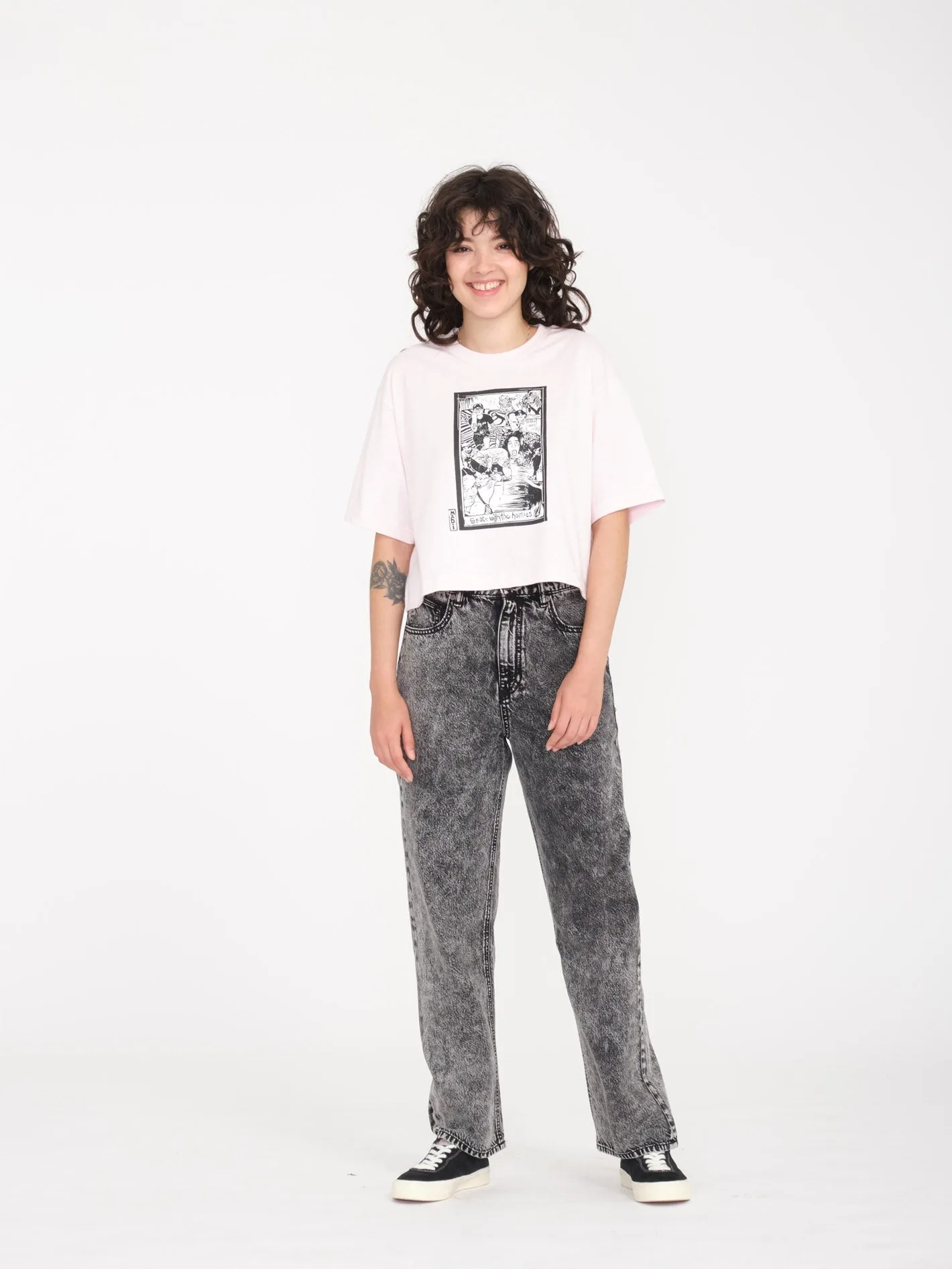 Drumstone T-Shirt - LILAC ASH