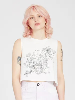 Ed Merlin Murray Tank Top - STAR WHITE