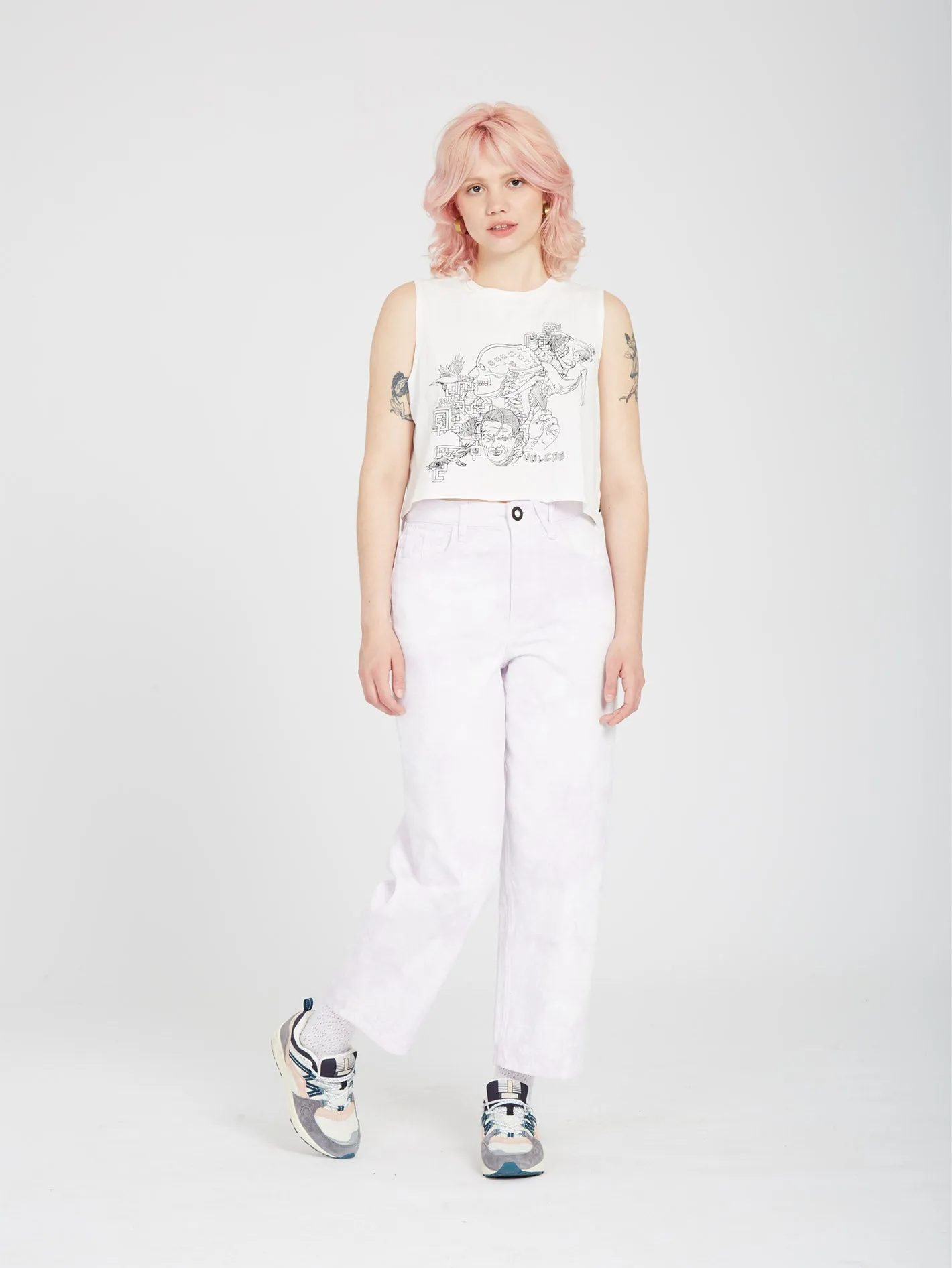 Ed Merlin Murray Tank Top - STAR WHITE