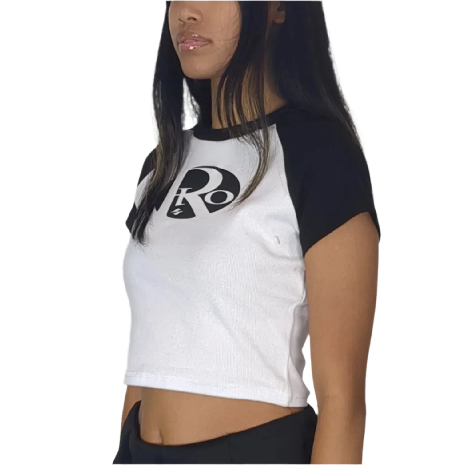 ELLIPSE BABY TEE • BLACK