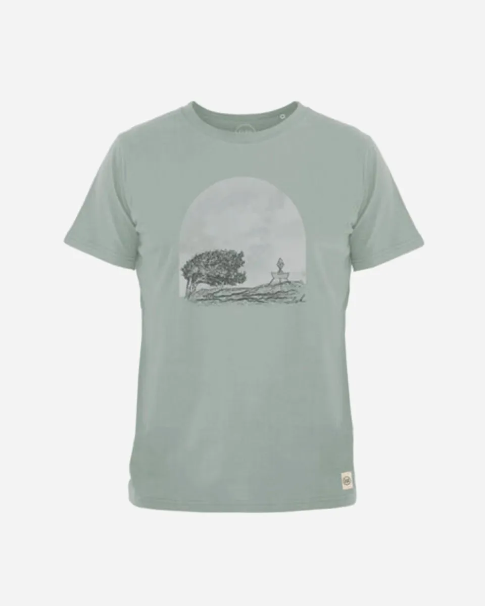 Elsk Karbak Brushed Tee - Dusty Green
